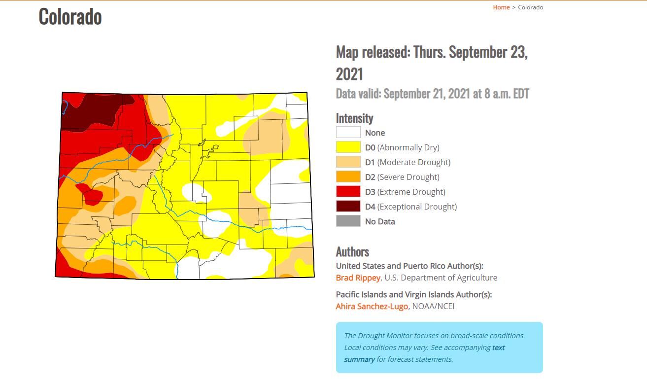 US Drought Monitor